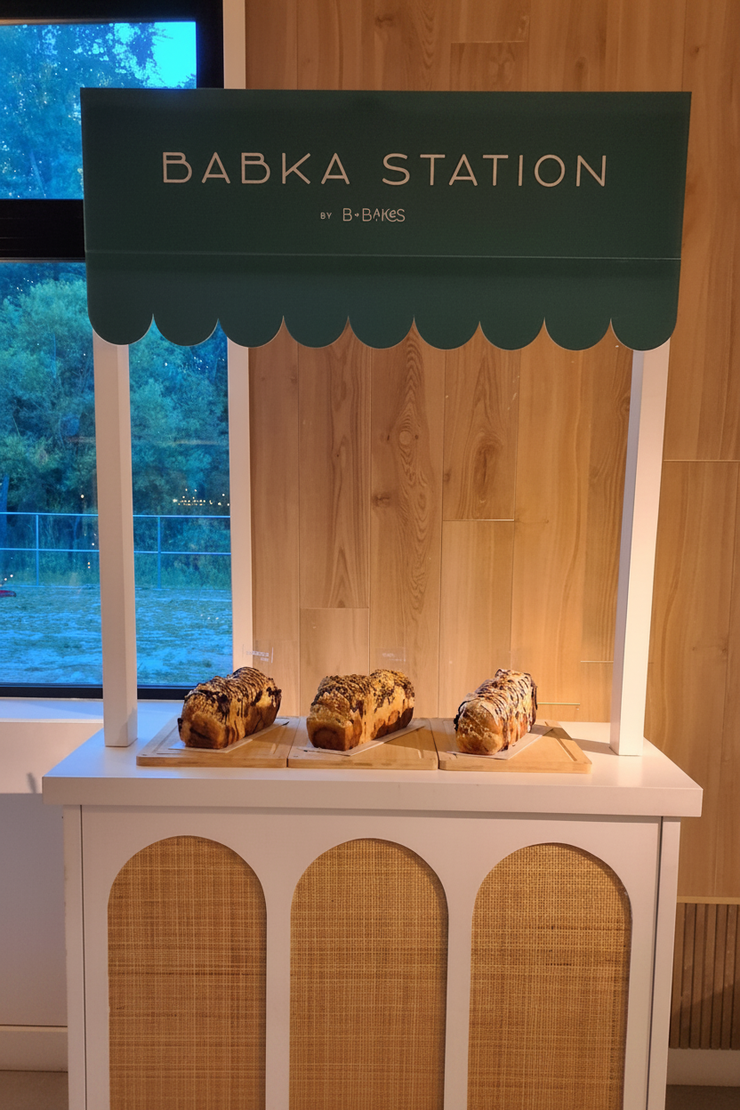 Babka Station by B.Bakes portrait view